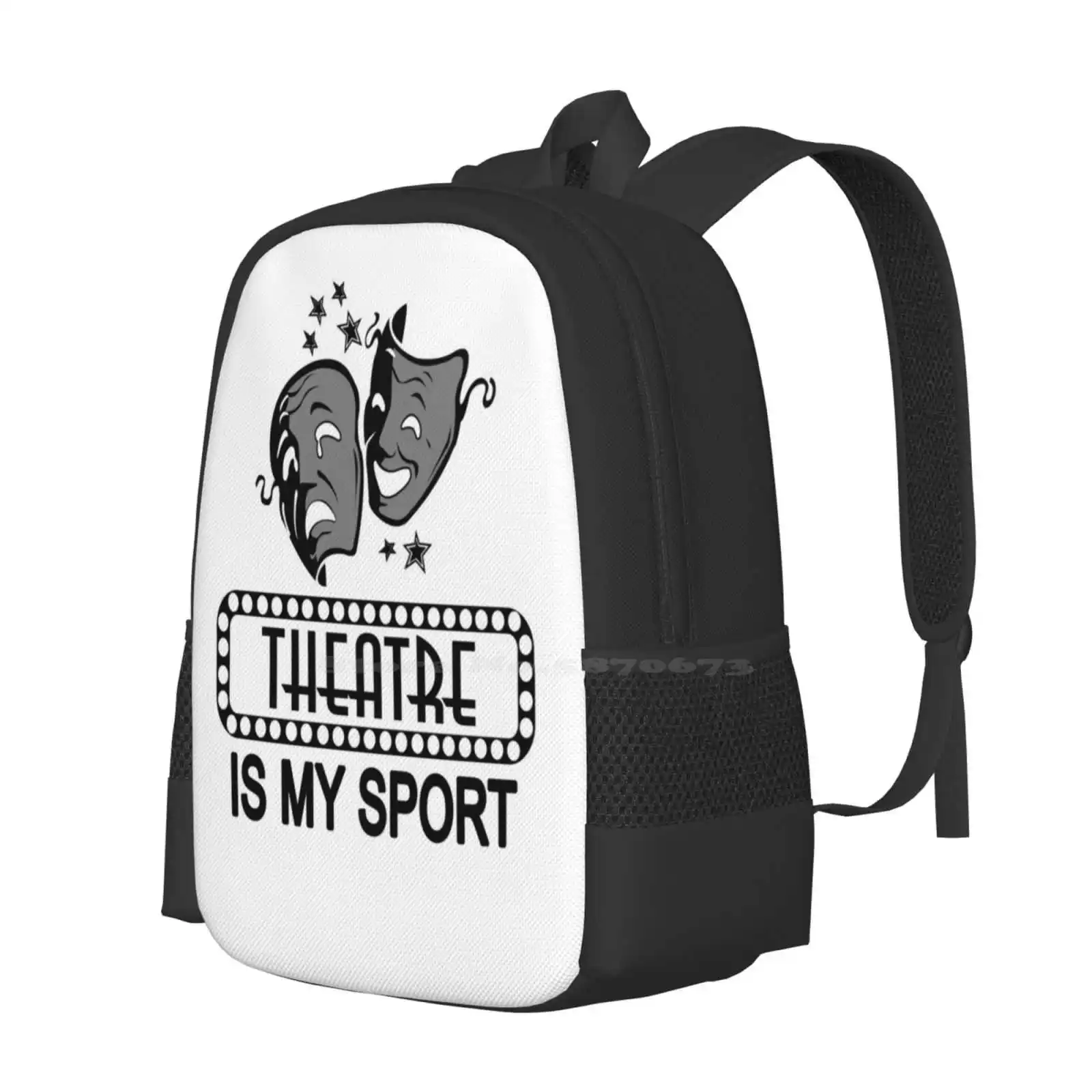 Theatre Is My Sport. School Bags Travel Laptop Backpack Broadway Fan Theater Is My Sport Broadway Musicals Musical Les Mis