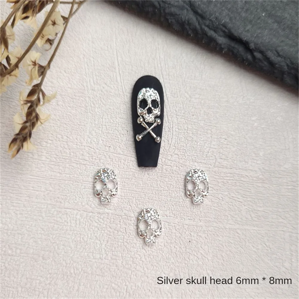 Accessoires pour Ongles à Super Paillettes, Design Simple et Unique, Patch M Punk, Matériaux de Haute Qualité, 1 à 4 Ensembles