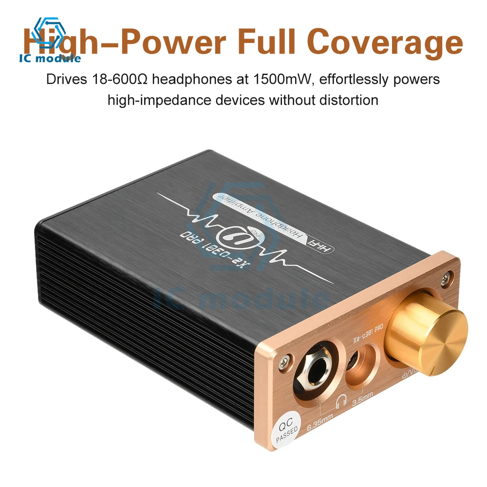 

XZ-U301Pro 5V Class A Headphone Amplifier Hi-Fi Headphone Amplifier Linear Headphone Amplifier High-Power Desktop Headphone Amp