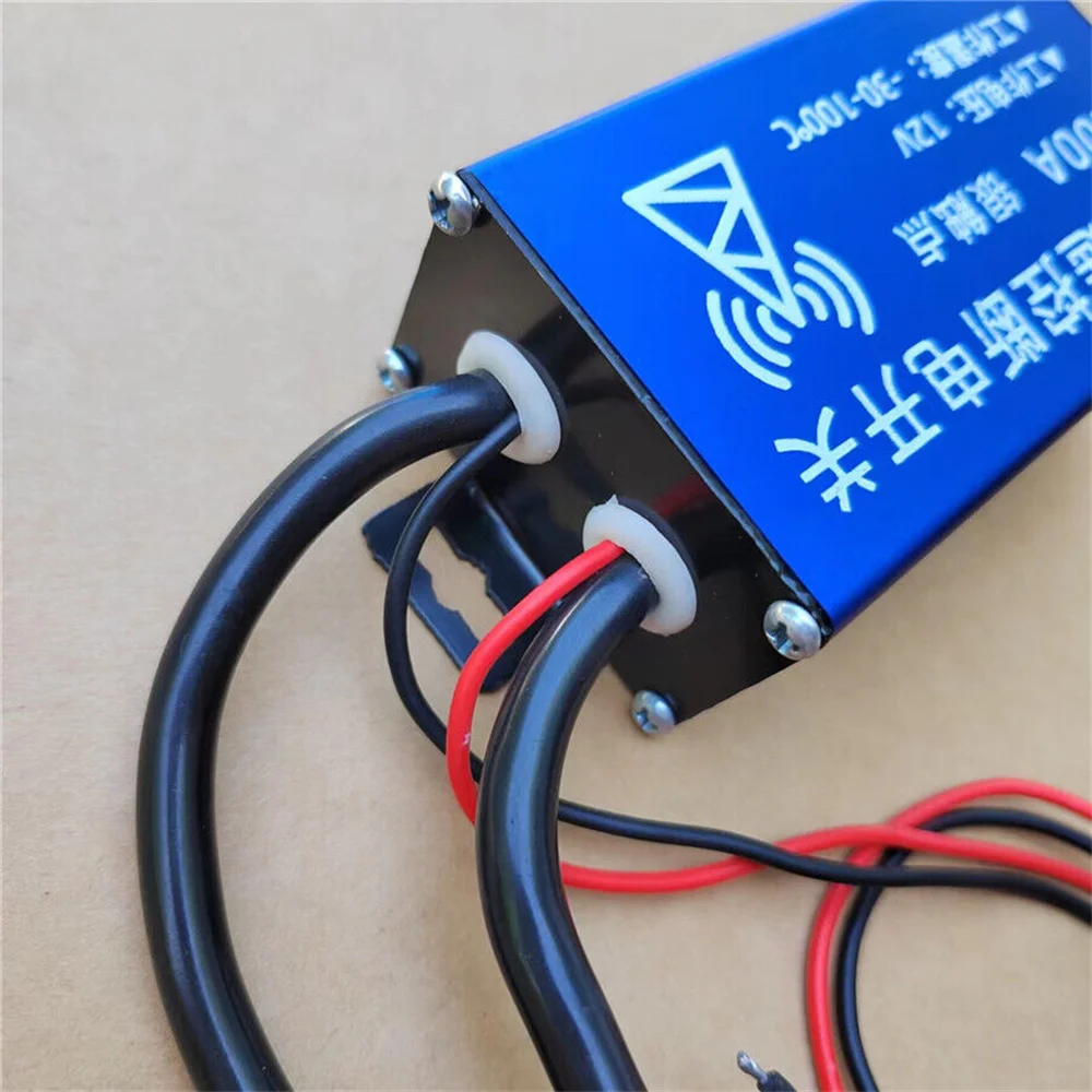 Car Battery Disconnect Isolator Cut-Off Switch Relay W/ Wireless Remote Control