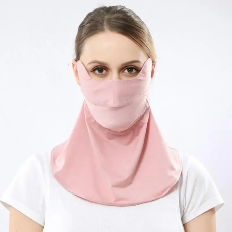 Equipment Sunscreen Mask Efficient And Breathable Ice Silk Bandage Scarf Cycling Supplies Size One Size Fits All Helmet