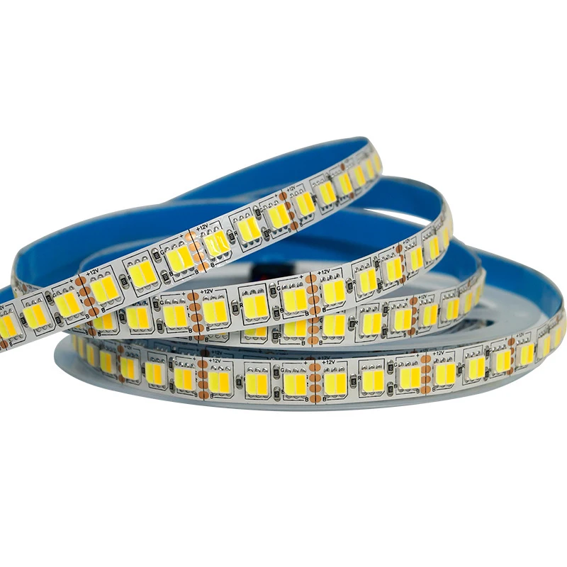 

DC12V 24V LED Strip Lights CCT 5050 2025 Dual White Warm White & White 2 in 1 Chip 60/120leds Flexible Tape