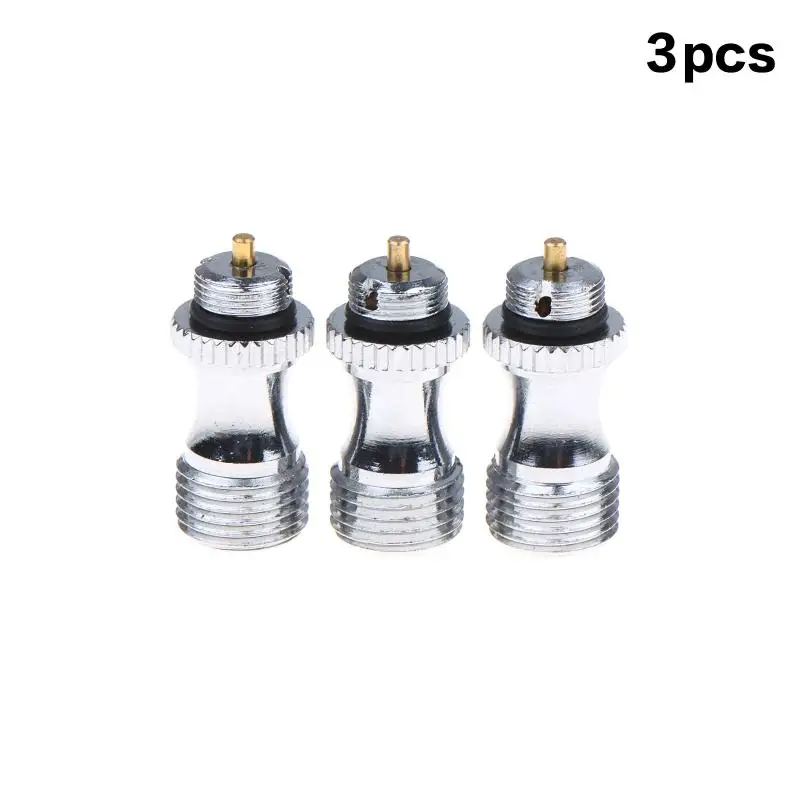 (.) 1/2/3Pcs Stainless Steel Airbrush Air Valve Universal G1/8 Paint For Double Action Airbrush Parts Air Brush Paint Spray Tool