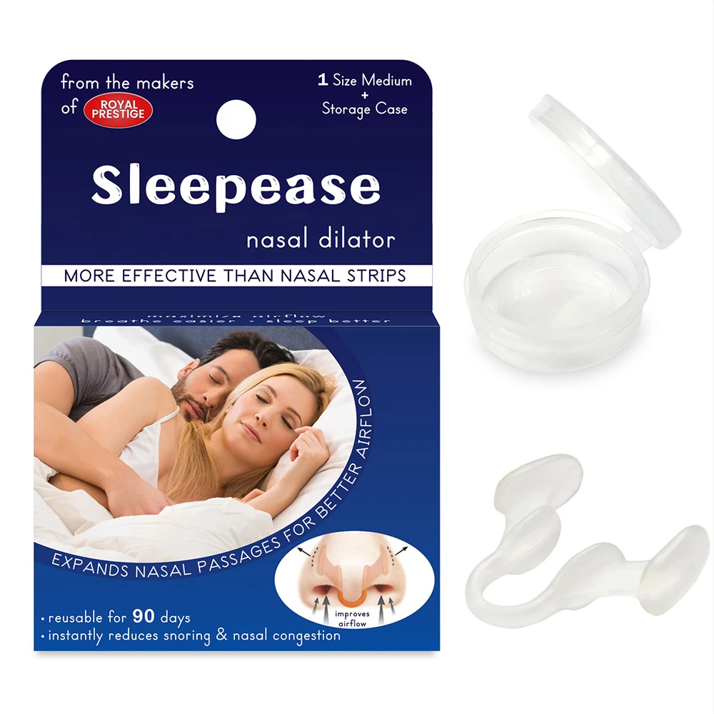 Nose Dilator Nasal Silicone Nose Clip Anti Snoring Devices Easy Breath Snore Stopper Help Breathe Improve Sleep&Snoring