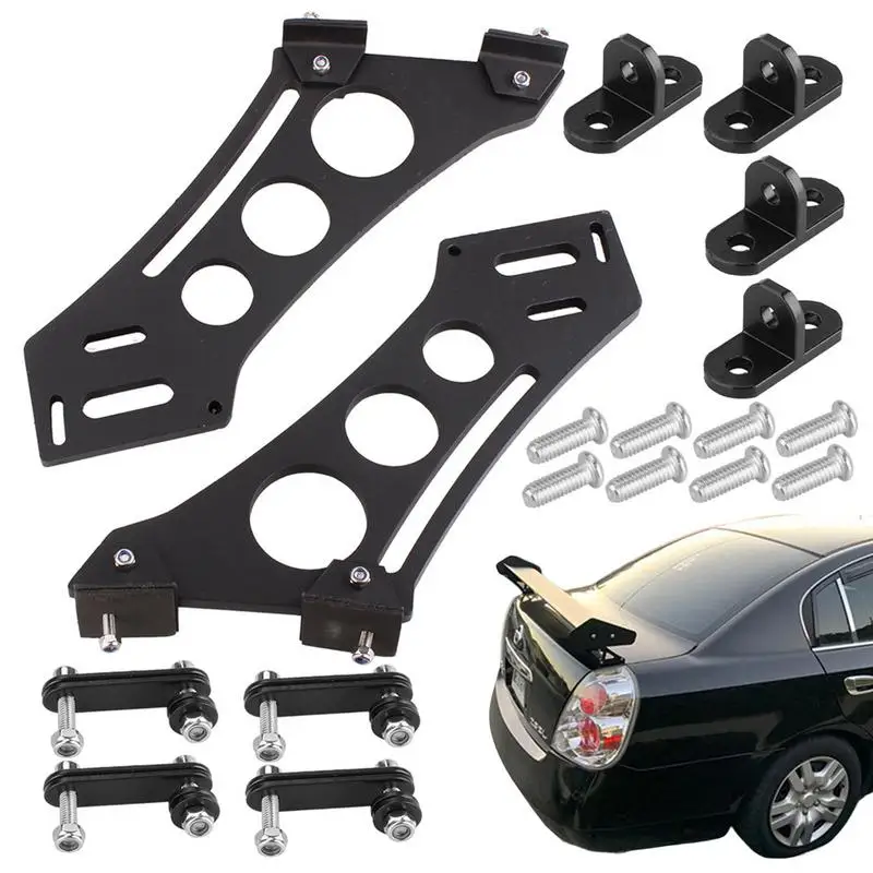 

Car Rear Wing Mounting Bracket Universal Lightweight Car Aluminum Alloy Spoiler Legs Easy To Use Motors Modification Supplies