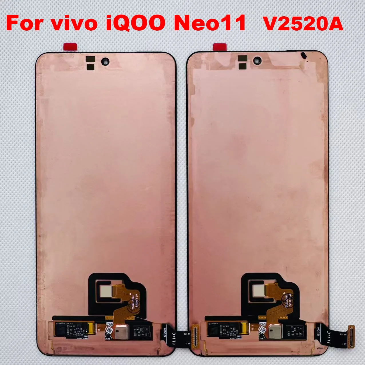 AMOLED Original 6.82' For vivo iQOO Neo11 (China) V2520A LCD Display Screen Touch Screen Replacement Parts