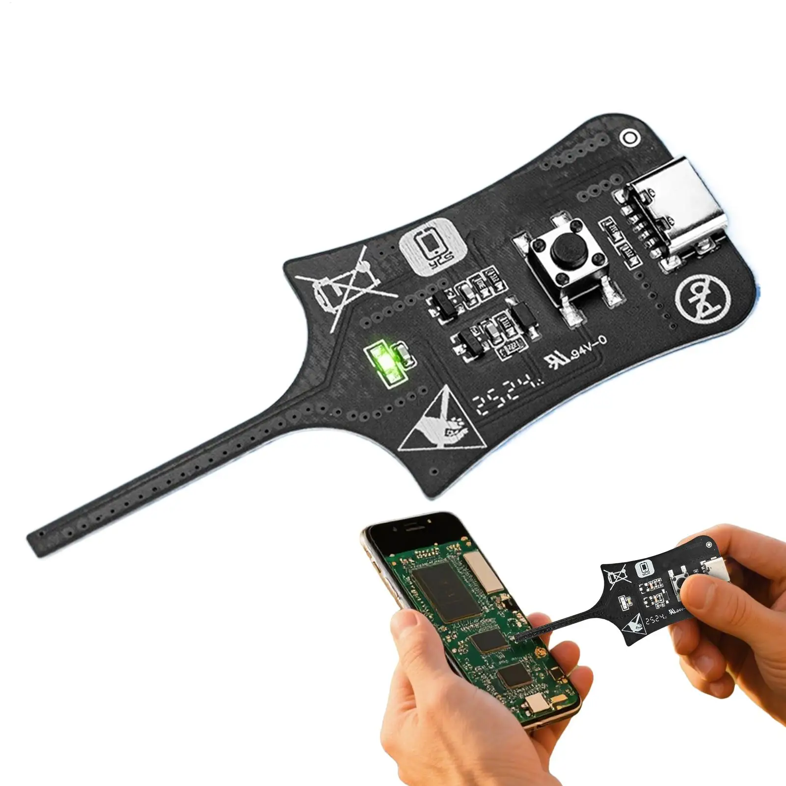 

Inductance tester High Precision Motherboard Faults Detection Electromagnetic Induction Meter Quick Fault Checking Meter