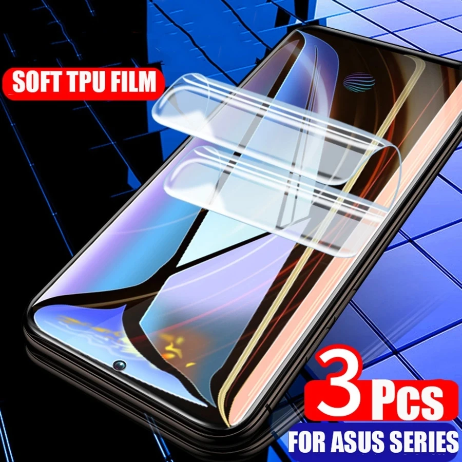 3Pcs Hydrogel Film For UMIDIGI Bison X20 A15T C1 Plus G1 Plus Screen Protector