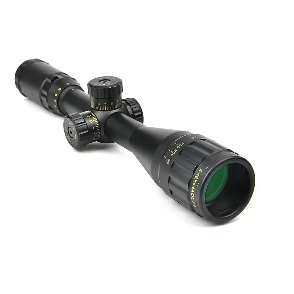 Hunting Rifle Scope Sniper Airsoft Air Guns 4-16x44 ST Tactical Optic Sight Green Red Illuminated Riflescope