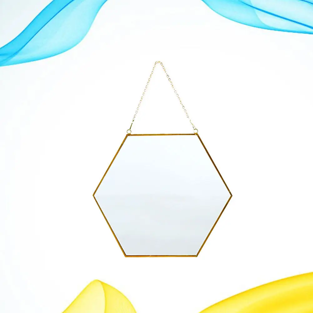 Wall Mounted Makeup Mirror Nordic Style High Clarity Fog Resistant Decorative Bathroom Vanity Mirror for Home Hotel Wall Hanging