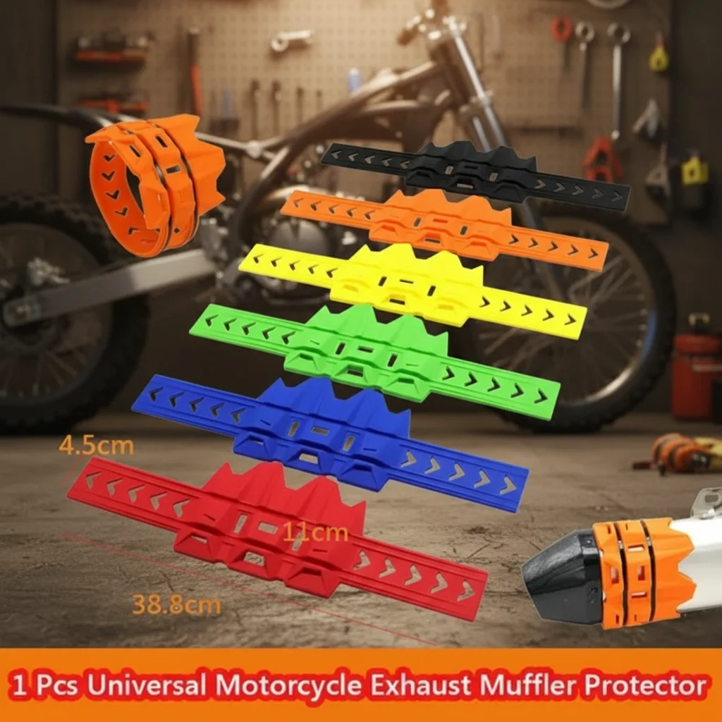 

Мотоциклетный глушитель, глушитель, защитная защита, прочные аксессуары из нержавеющей стали