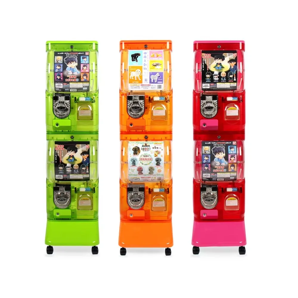 

Toy Station Machine Capsule Ball Gumball Distributor Vending