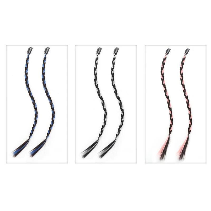 강한 BB 클립을 가진 끈으로 묶은 가발 여자를 위한 경량 상자 끈으로 묶은 포니테일 머리 조각