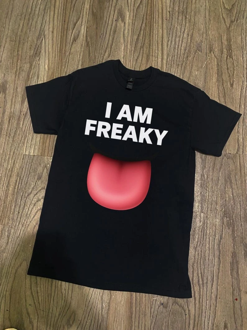Freaky Meme T-Shirt, Unisex Heavy Cotton Tee, Joke Gift Shirt, Trending Tee, Oddly Shirt, Funny Tee, Streetwear
