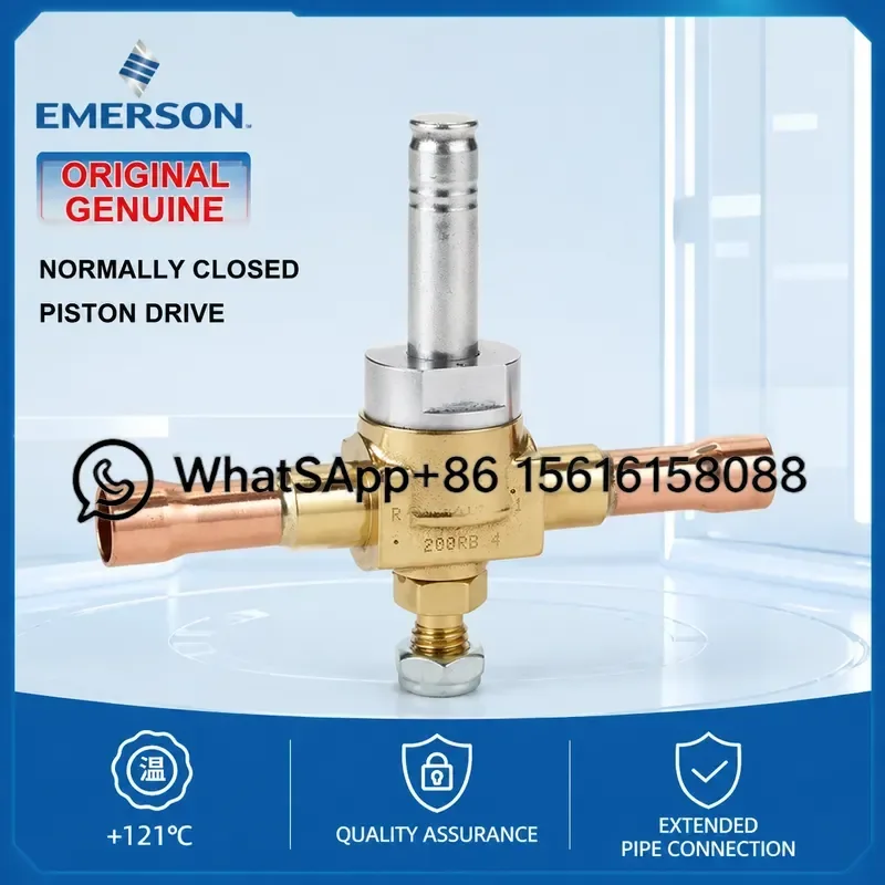 Original Emerson Solenoid Valve 200RB5T5T 200RB5T4T 200RB6T5T Pneumatic Air Control Valve Industrial Automation Parts High