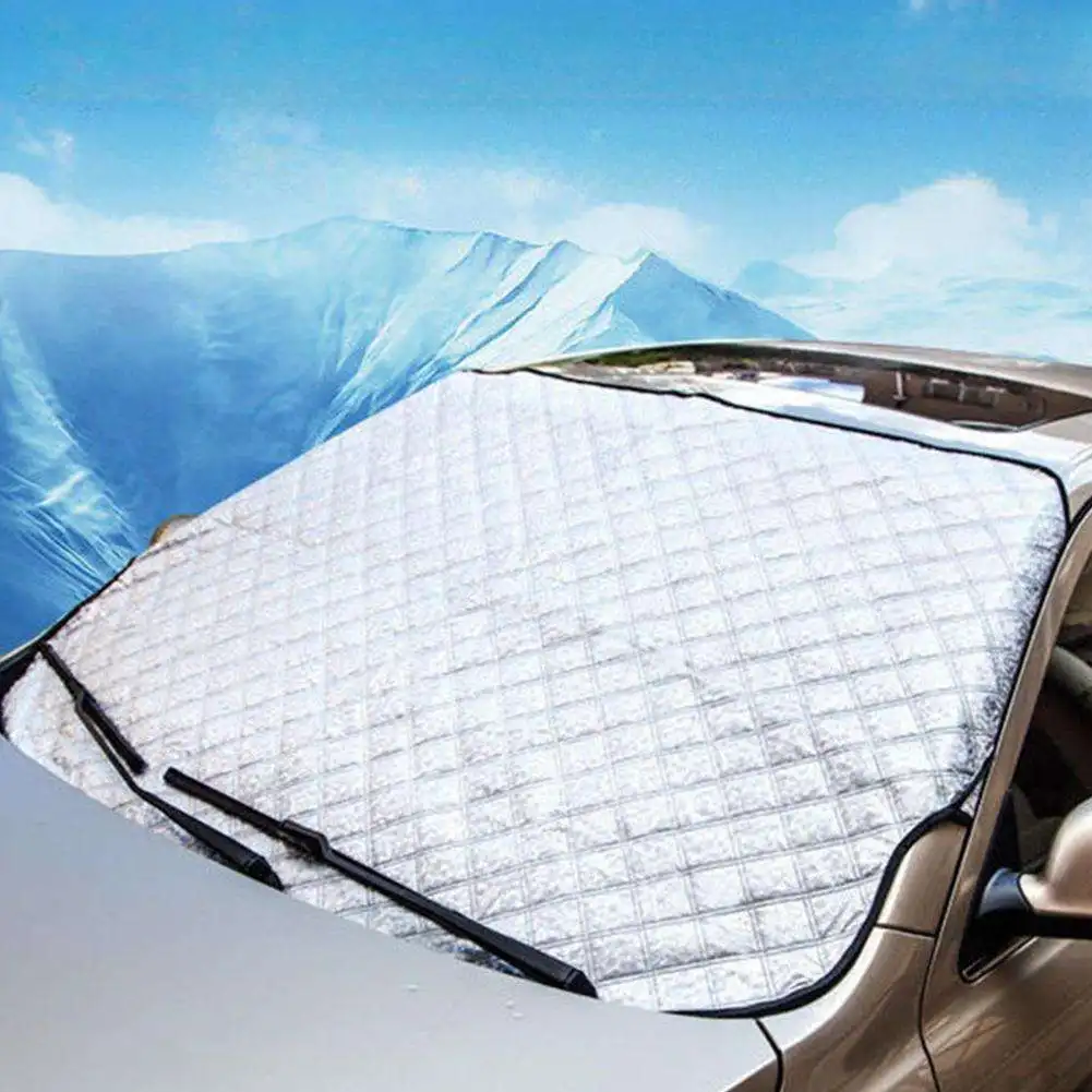 Front Car Snow Frost Cover Windshield Outdoor Waterproof Winter Automobiles Protection Sunshade Thick Protector