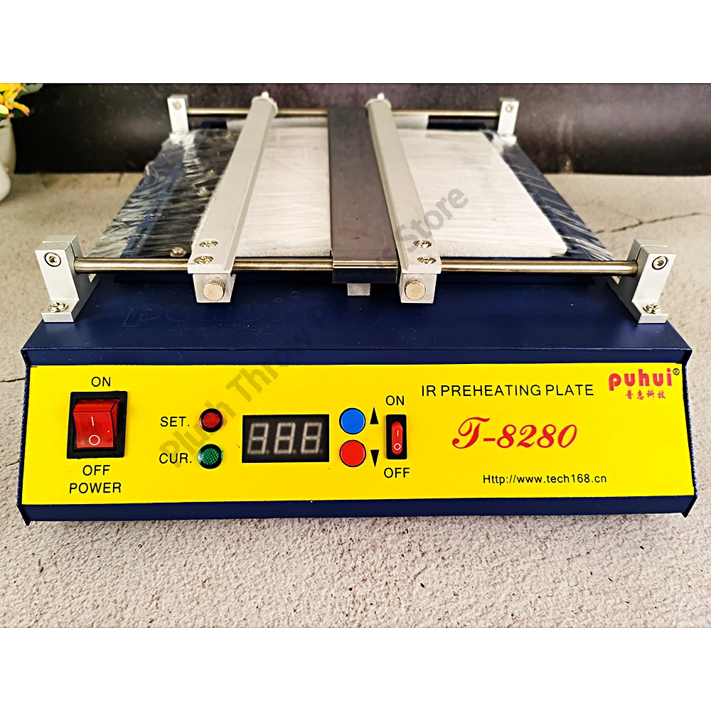 IR Preheating Plate T-8280 T8280 Preheat Oven T 8280 Infrared Preheating Station FOR PCB SMD BGA