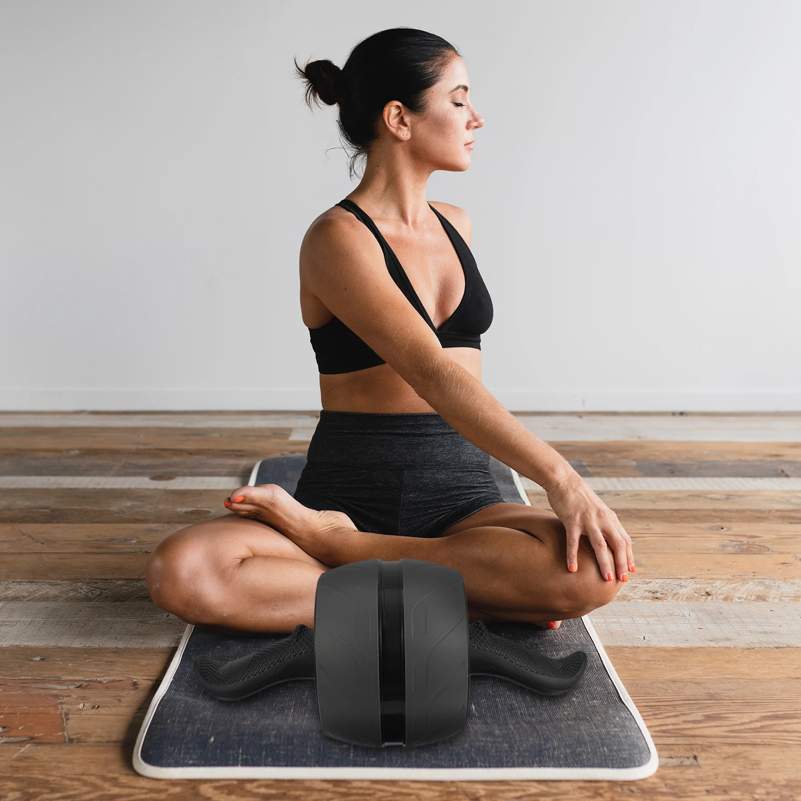 

1 pc Ab Roller Wheel Fitness Equipment Core Strength Training Durable Exercise Roller Wheel Home Gym Men Women