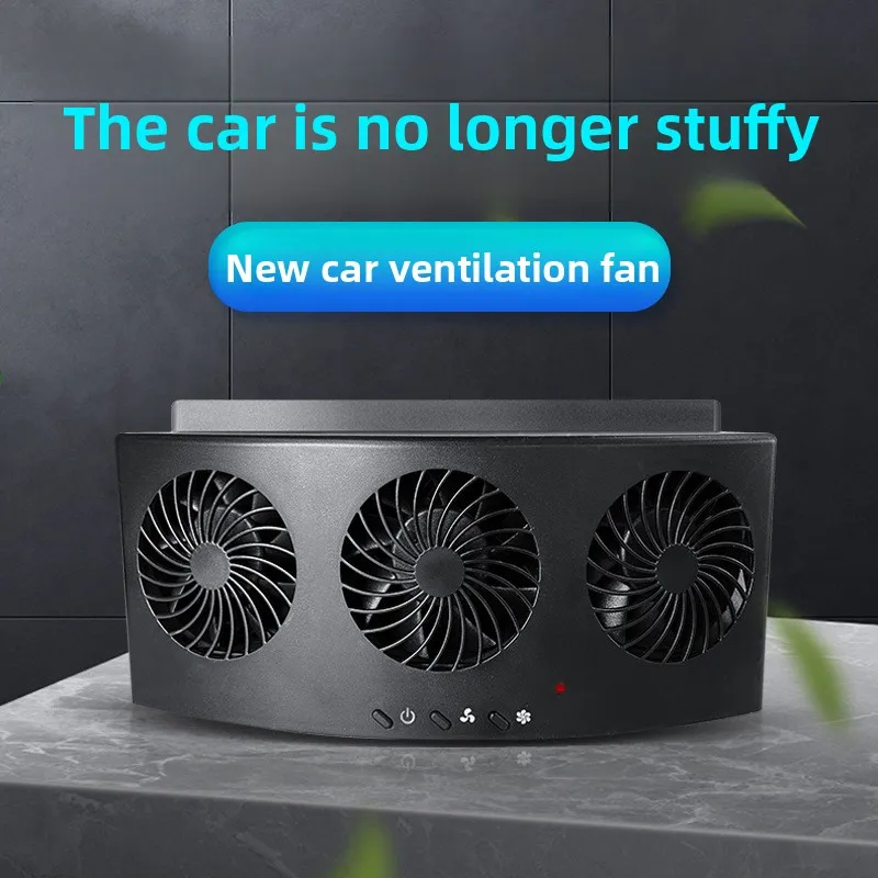 

Car USB Exhaust Fan for Heat Ventilation Air Circulation Cooling and Odor Removal in Vehicle