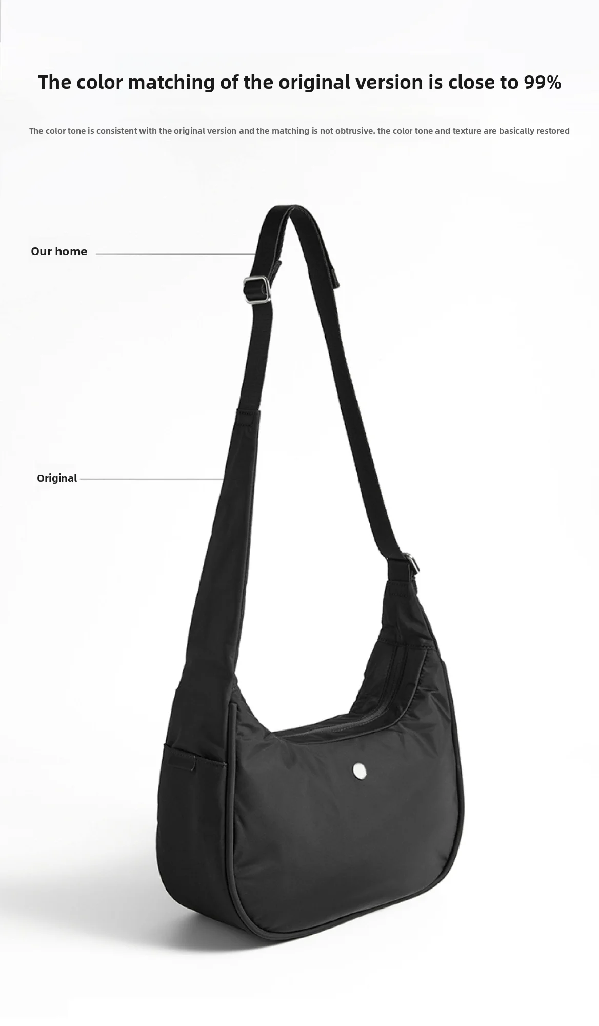Bag Canvas Shoulder Strap Durable Fashion Buckle Not Easy To Fade Bag Strap Modification Bag Accessories