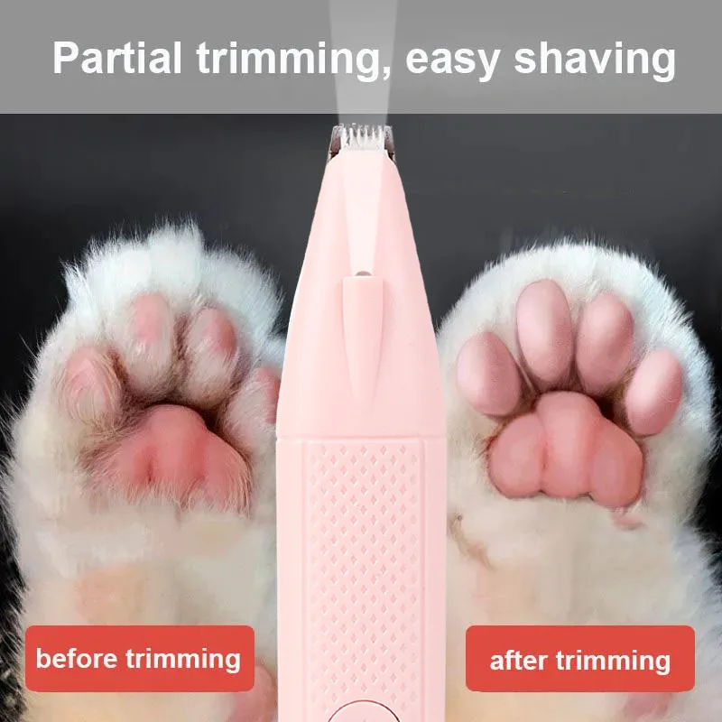 Dogs And Cats Shaving Foot Hairdresser Pet Shaver Shaving Foot Hair Trimmer Electric Push Clippers Trimming Hairdresser