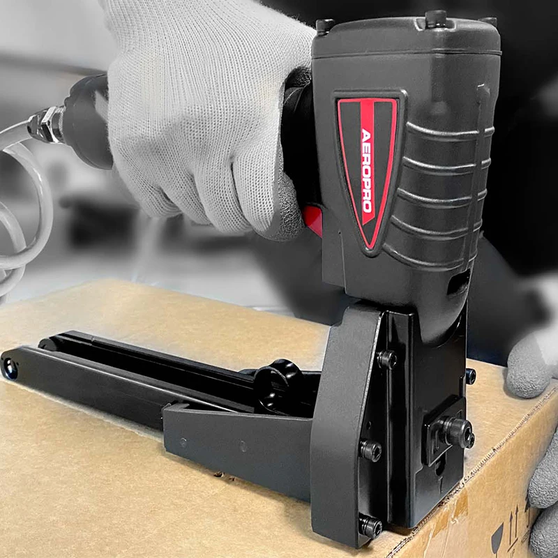 

AEROPRO MTA18 Air Nailer Carton Closing Stapler Carton Box Packing Closing Pneumatic Stapler Machine