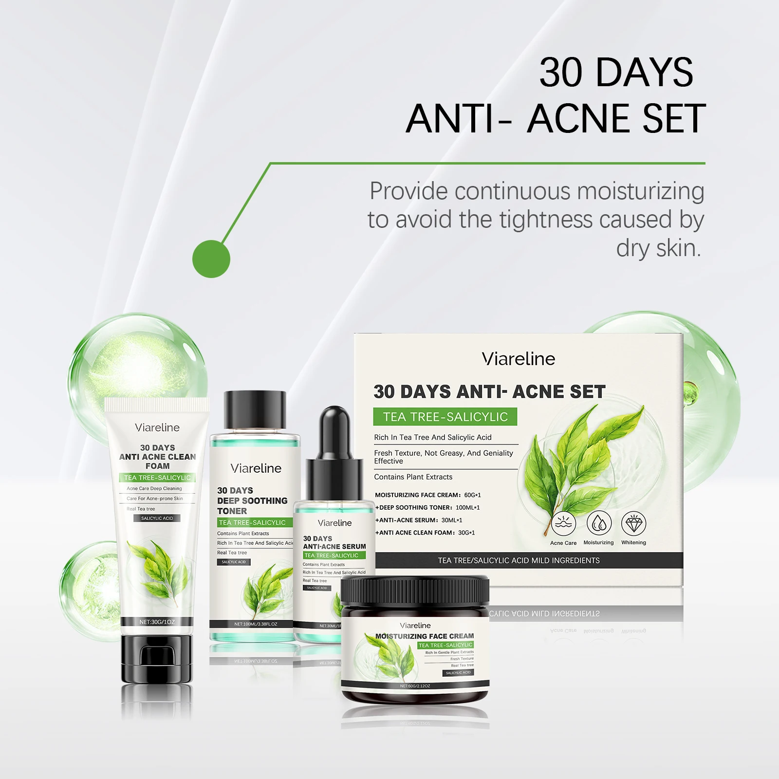 Salisilik Asit Akne Tedavi Set - Salicylic Acid Cleanser incelemesi ve fiyatı
