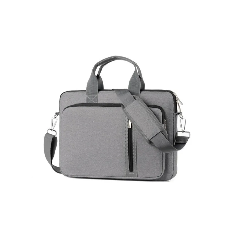 

Double-layer shock-resistant water-resistant computer bag, hand-held bag, shoulder slant-span briefcase, 14/16/17.3 notebook bag