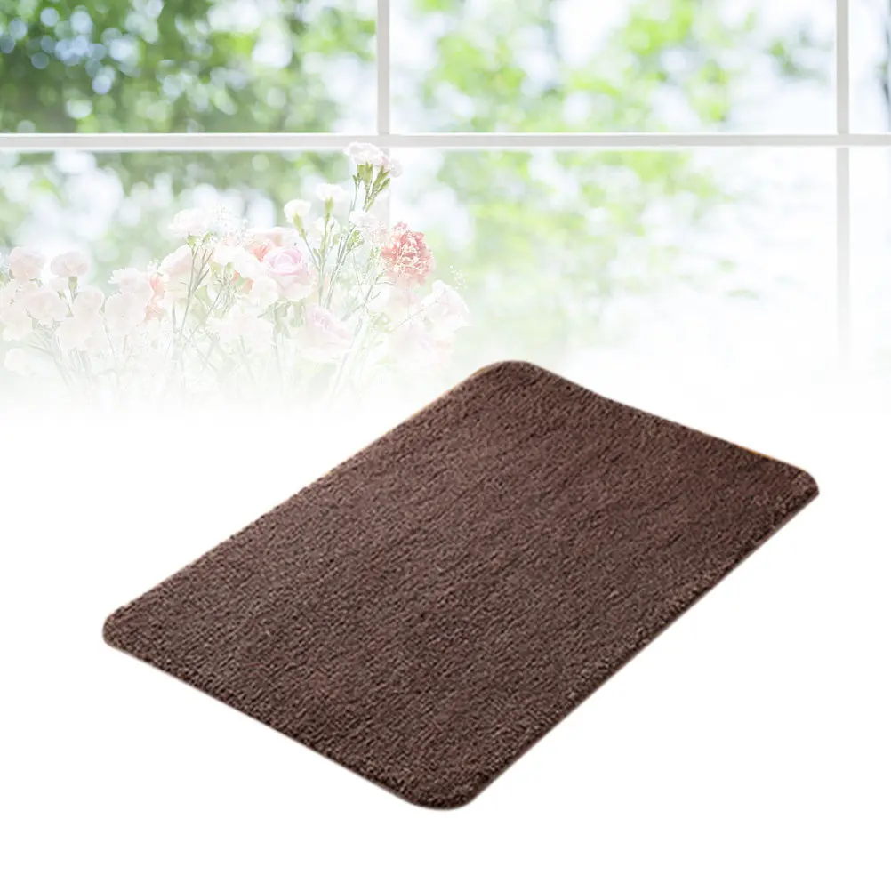 

Large Non Slip Bathroom Floor Mat Indoor Doormat Super Absorbent Rubber Backing Front Door Mud Absorbent Household Entrance