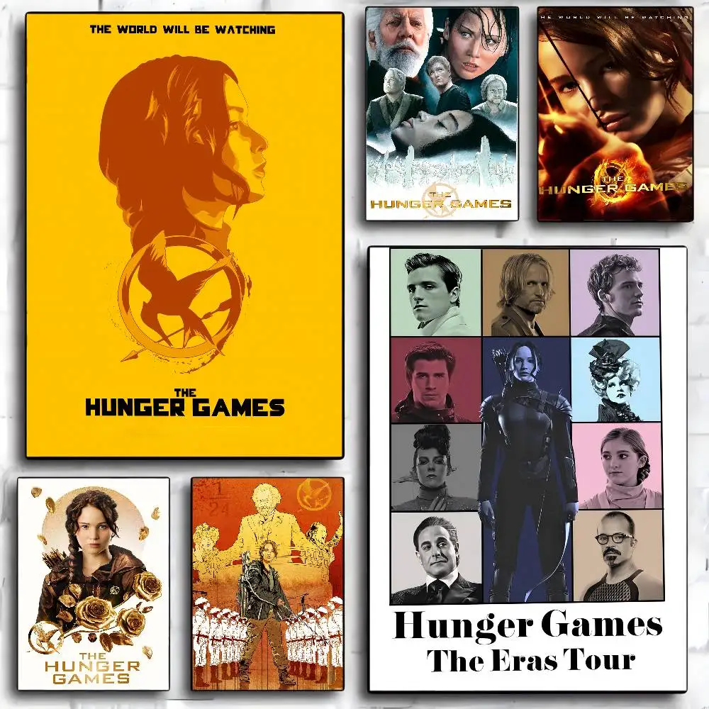 فيلم ألعاب الجوع أنيمي الملصقات لزجة يتوهم الجدار ملصق لغرفة المعيشة زخارف للحانات ديكور جدران الغرفة #1