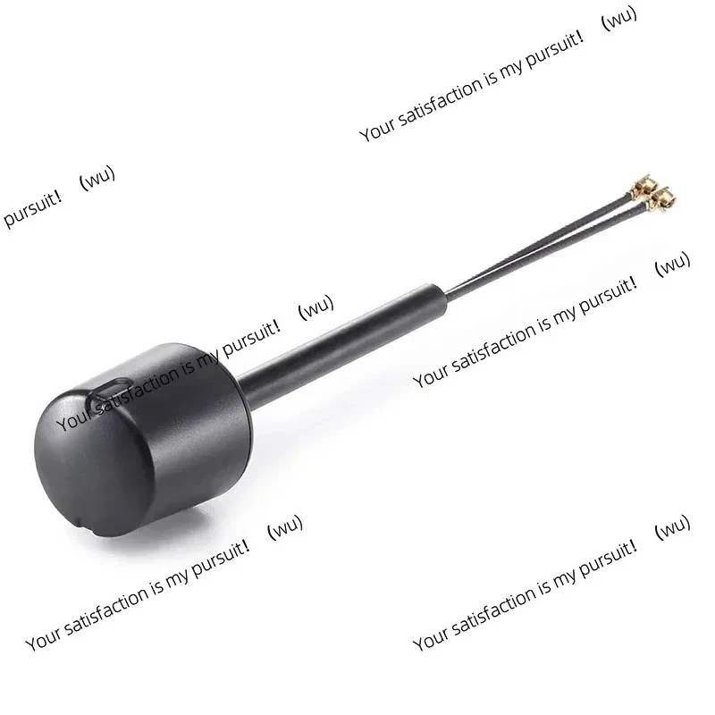 O3 digital image transmission antenna 2.4G/5.8G 85mm with dual IPX1 interface, suitable for remote control FPV drone