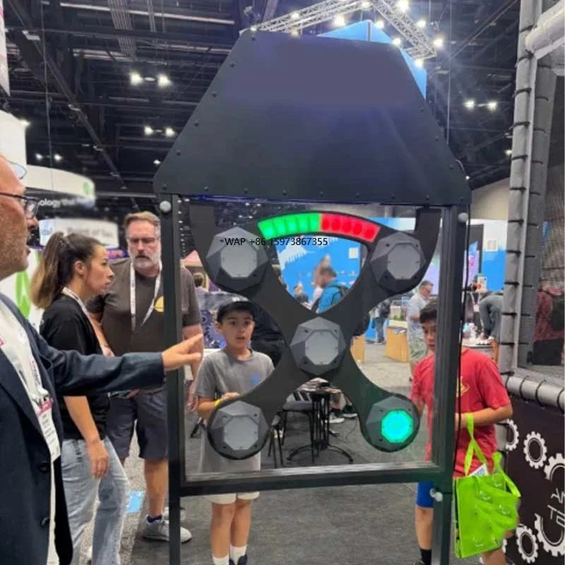 Interactive Batak Reaction Game Foldable Pro PP Reaction Test with Timer for Carnival Stable Hand Challenge Amusement Park