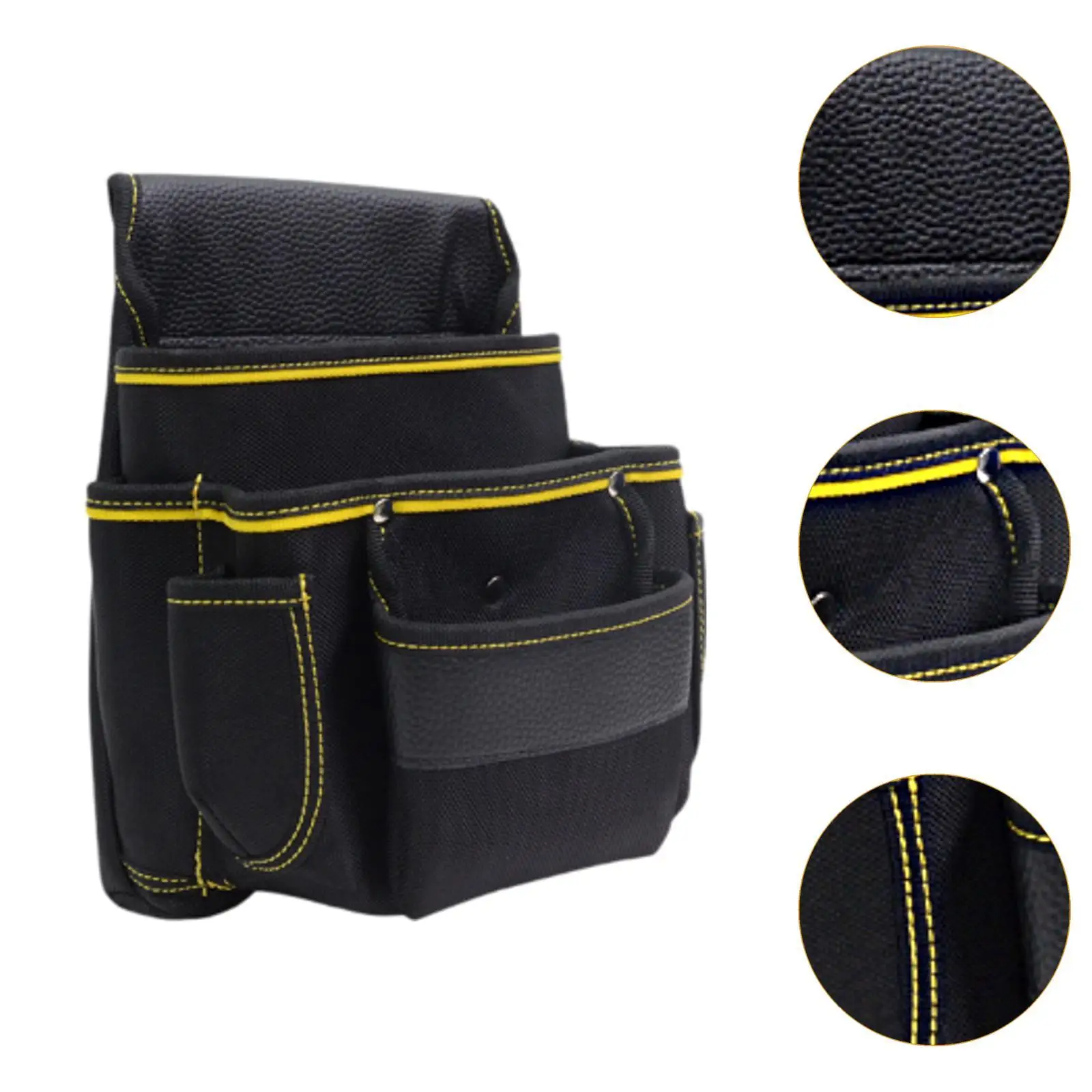 Electrician Waist Tool Bag Tool Pouch Portable Multi Compartment Waist Pouch Utility Gardening Bag Belt for Gardener Home