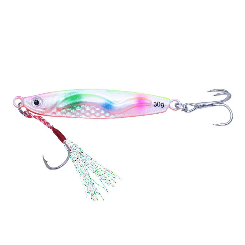 Angel köder Shore Cast Jigs Laser 10g 20g 30g Kunst köder Long Shot Jigbait Hart köder 1 Stück Verkauf – Detail 7