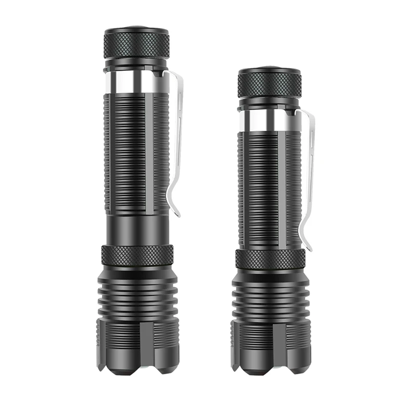 MINI XHP50 LED Flashlight Use 14500 Battery Support Zoom 5 Lighting Modes Waterproof Torch Suitable for adventure camping etc.