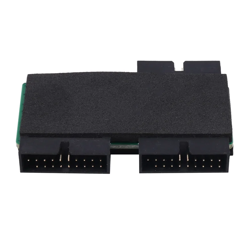 AC56-USB 3.0 19PIN One-To-Two Hub Component With Chip And Modular Cable Design USB 19PIN HUB Motherboard 19PIN Extension Cable 1