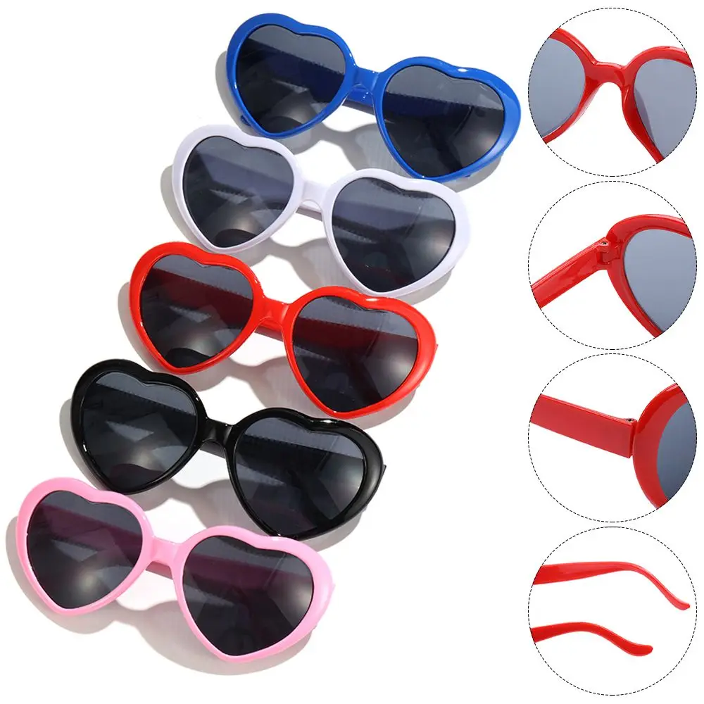 Hot Long-lasting Durable Lights Become Love Image Special Effect Glasses Heart Diffraction Glasses Heart-shaped