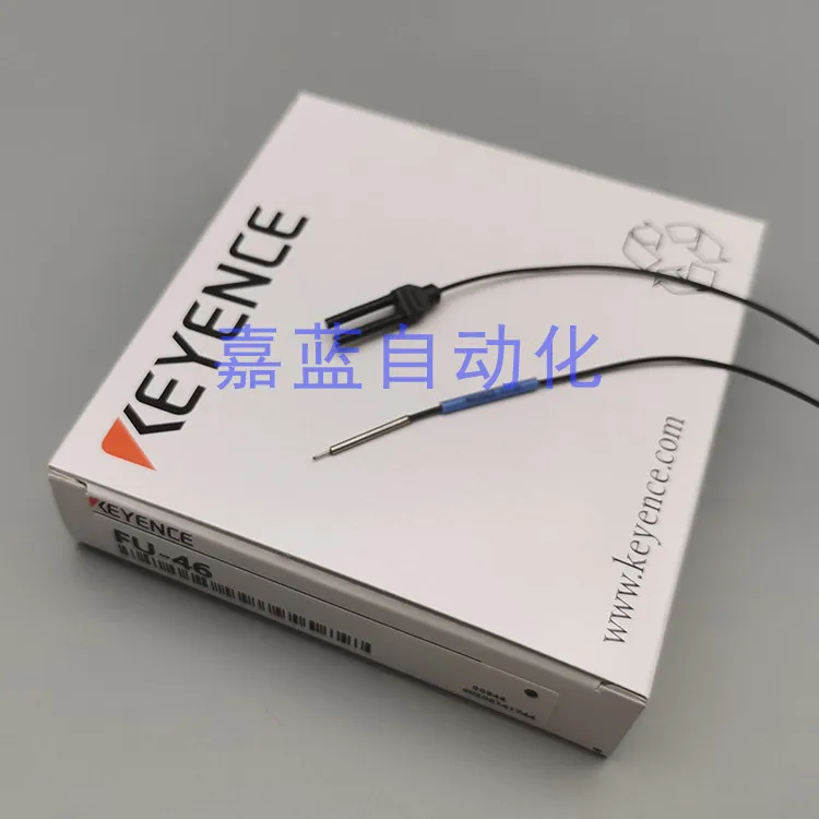 KEYENCE FU-46 Cylindrical Fiber Optic Sensor High Precision Measurement Tools for Industrial Automation