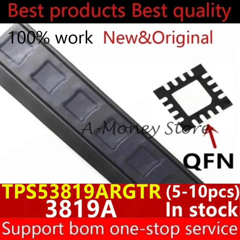 

(5-10pcs)3819A TPS53819ARGTR TPS53819A QFN-16