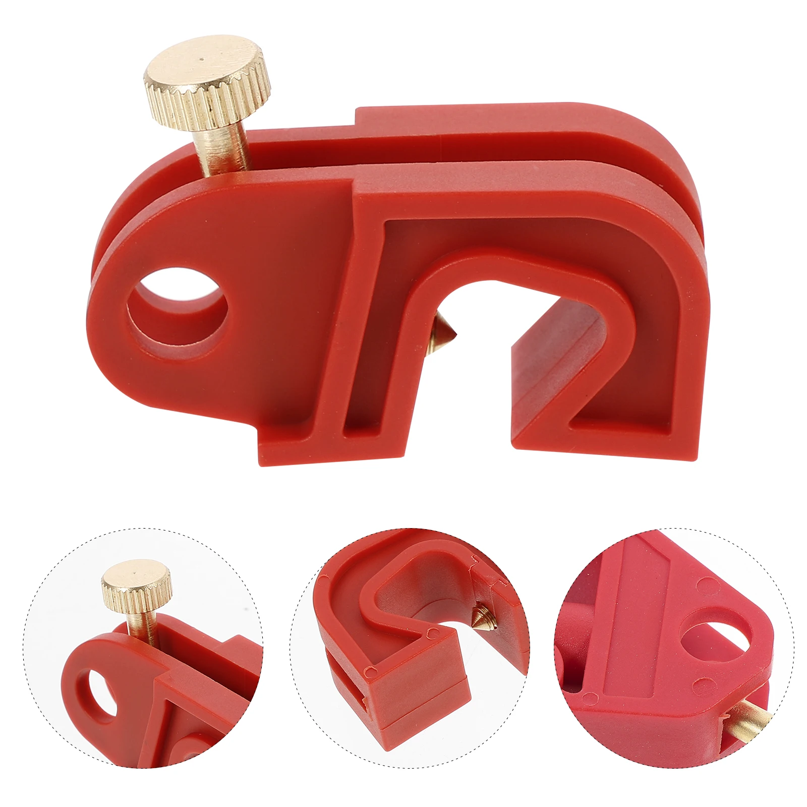 

Miniature Circuit Safety Buckle Small Pin Switch Label PA Nylon Long Life Easy Install Maintenance Hardware