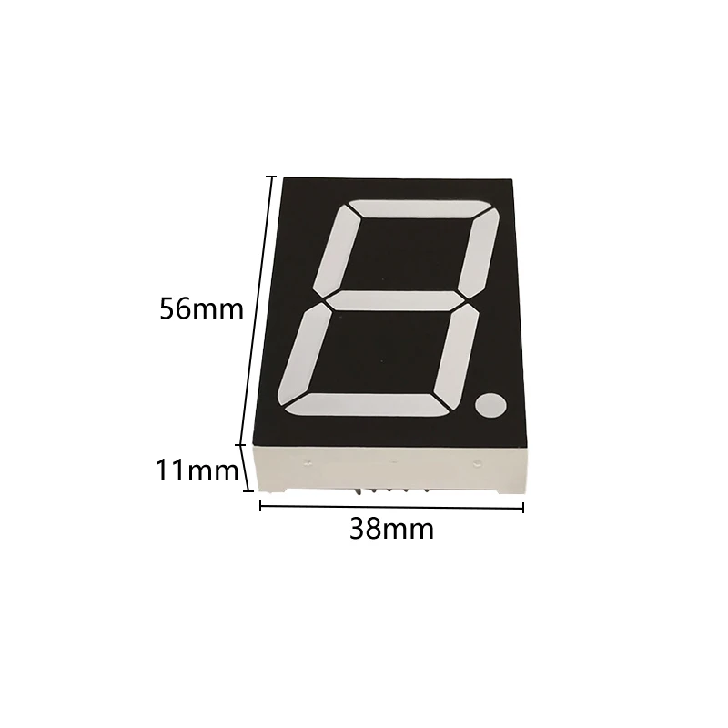 38*56*11mm rosso/bianco/verde/blu/1.8 pollici Display a LED 1 Bit catodo/anodo grafico a barre digitale per elettrodomestici raddrizzatore