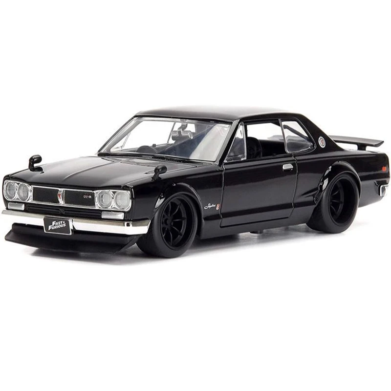 1:24 Nissan Skyline 2000 GT-R Alloy Metal Sports Car Model Diecast Racing Car Vehicles Model Simulation Collection Kids Toy Gift