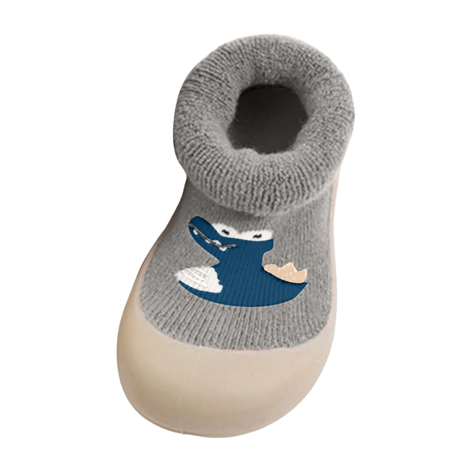 

Первая прогулочная обувь. Детские крутые напольные туфли для мальчиков и девочек. Толстые теплые носки. Детская модная детская обувь с широким носком.