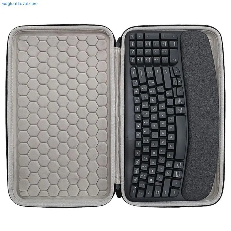 N2UB Keyboard Carrying Case Hard Shell Travel Carrying Keyboard Case Replacement
