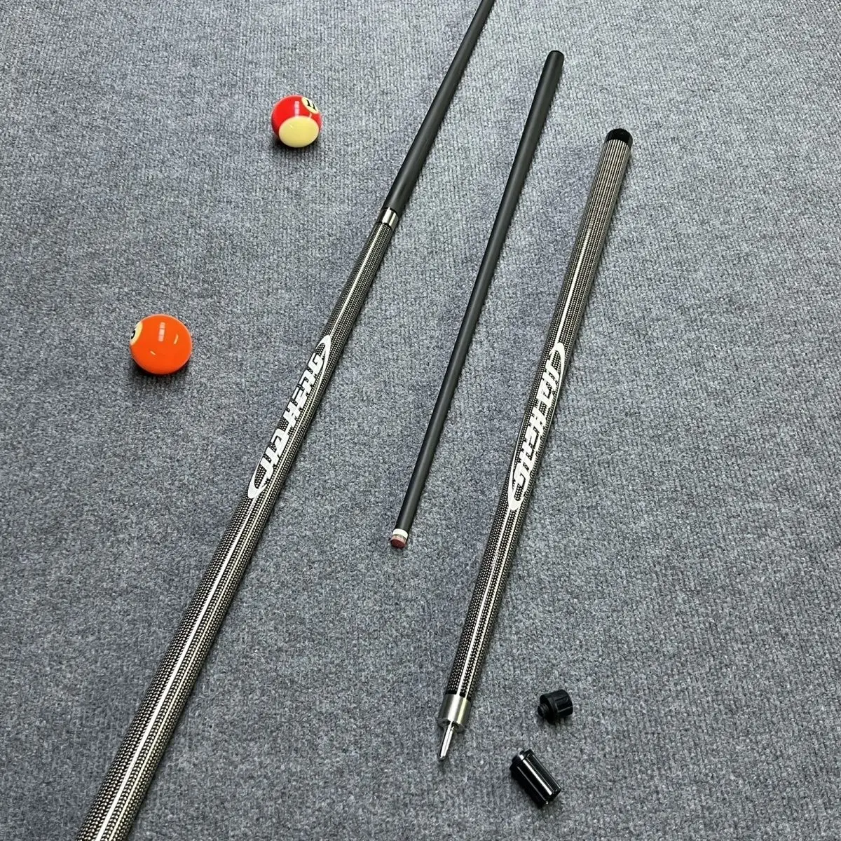 Technology Jiaheng Entry-level Fiberglass Chinese American Nine-Ball Black Eight-Head Billiard Club Technology Carbon Fiber