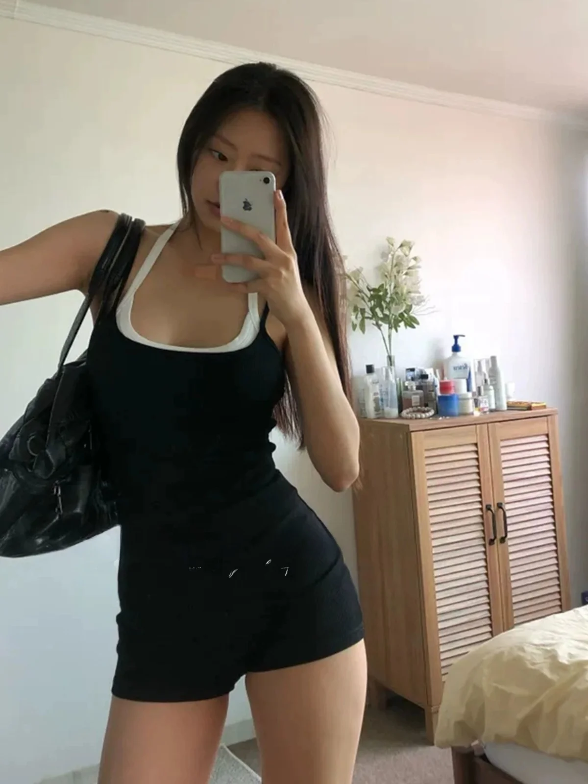 

Цветной раздельный купальник-монокини с бретельками на шее для женщин, для плавания и серфинга, высококачественный, на заказ, для спортзала