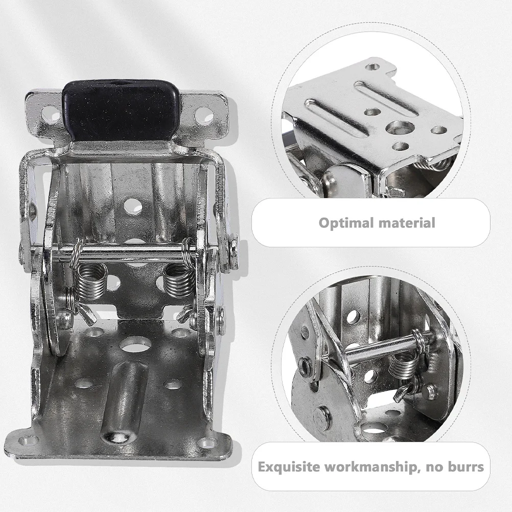 

4 шт. складные петли для ножек стола, стальной замок, прочный, стабильный, прочный, многофункциональный, простая установка, кухонная стирка, розничная торговля