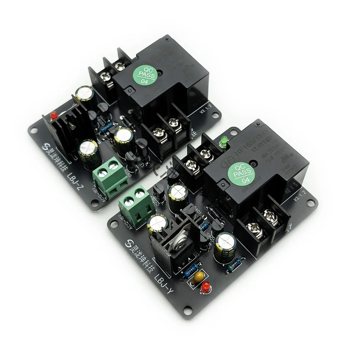 Power amplifier horn delay protection board 40A high power, car horn protection, left and right mirror mono