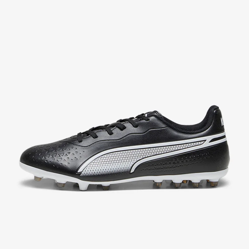 Puma genuine KING MATCH Men's Lightweight Stable Breathable MG Soccer Shoes 107572-01