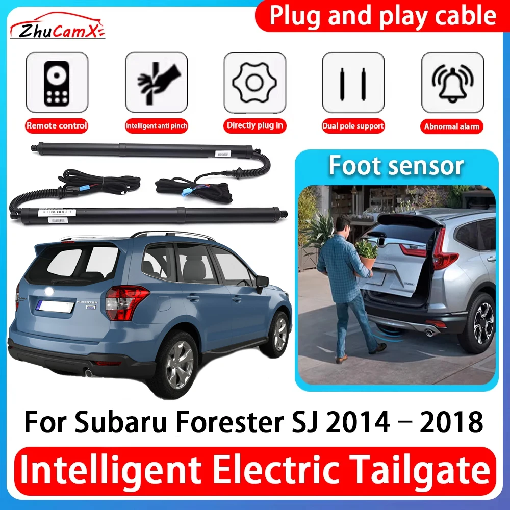 

ZhuCamX Car Power Trunk Electric Suction Tailgate Intelligent Tail Gate Lift Strut For Subaru Forester SJ 2014–2018